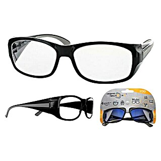 Varionet Veiligheidsbril model 200 +2 (Zwart/Grijs)