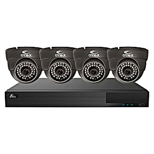 Set nadzornih kamera + digitalni video rekorder za snimanje (Rezolucija: 1920 x 1080 piksela (Full HD))
