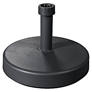 Doppler Schirmständer rund (Befüllbar, Ø x H: 45 x 11 cm, Anthrazit)