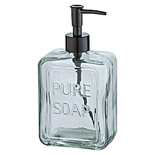 Wenko Seifenspender Pure Soap (Glas, Transparent)