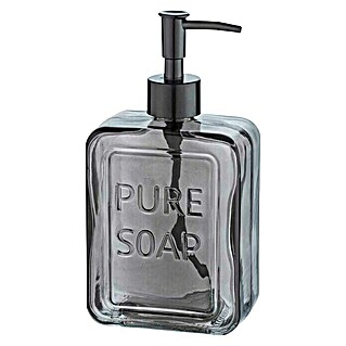 Wenko Seifenspender Pure Soap (Glas, Grau)