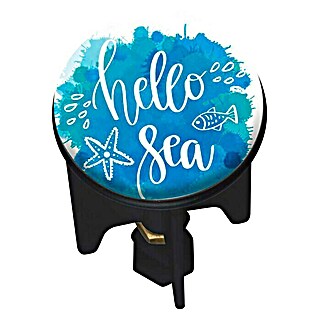 Wenko Excenterstopfen Hello Sea (Hello Sea, Blau, Durchmesser: 3,9 cm)