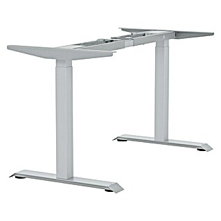 Tischgestell E-MORE 2M2S (Breitenverstellbar: 1.100 mm - 1.800 mm, Höhenverstellung: 700 mm - 1.180 mm, Aluminium, Stahl)