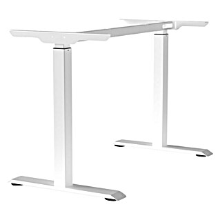 Tischgestell M-MORE (Breitenverstellbar: 1.100 mm - 1.800 mm, Höhenverstellung: 670 mm - 900 mm, Weiß, Stahl)