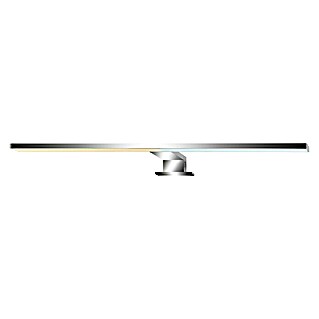 Briloner Aplique LED para espejo Lago (8 W, L x An x Al: 5,5 x 65 x 6,6 cm, Blanco neutro)
