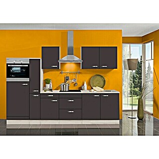 Optifit Küchenzeile Faro 3091CK-9 (Breite: 300 cm, Mit Elektrogeräten, Holzspanplatte)