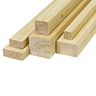 1 Stück Rahmenholz Fichte H/B/L 28mm x 28mm x 2000mm Holz Leisten zum Basteln 