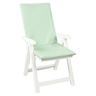 Cojín para sillón de posiciones (120 x 45 x 3,5 cm, Turquesa, 70% loneta de algodón y 30% poliéster)