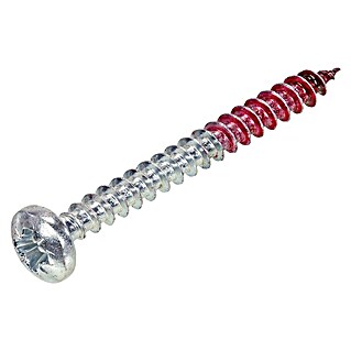 Rotadrill Universele schroef Cilinderkop PZ 27stk. (Ø x l: 3,5 x 16 mm, Voldraad, 27 st., Zilver)