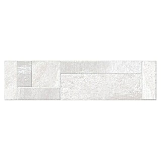 Revestimiento de pared Sintra (15,3 x 58,9, Blanco, Efecto piedra)