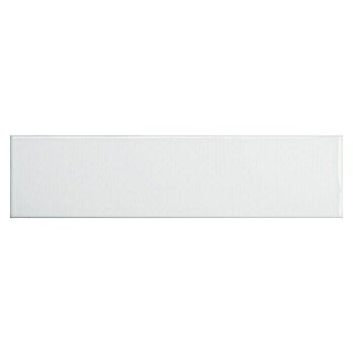Wandfliese Urban Blanco (7,5 x 30 cm, Weiß, Glänzend)