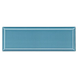 Wandfliese Metro Biselado Azul 730 (9,8 x 29,8 cm, Blau, Glänzend)