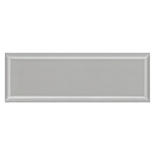 Wandfliese Manhattan Biselado Cinze 600 (9,8 x 29,8 cm, Grau, Glänzend)