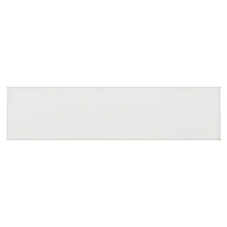 Wandfliese Alboran Blanco (7,5 x 30 cm, Weiß, Glänzend)