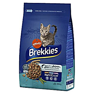 Affinity Brekkies Pienso seco para gatos Adult NutriExcel (3,5 kg, 3 años - 6 años, Salmón)