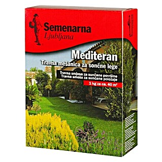 Sjeme za travu Mediteran (1 kg, 40 m²)