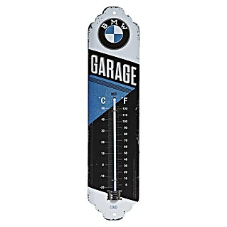 Thermometer Nostalgic BMW-Garage (Analog, Breite: 6,5 cm)