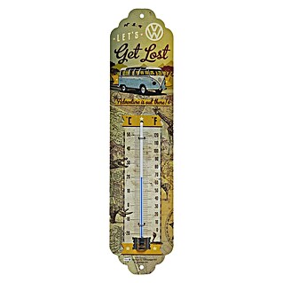 Thermometer Nostalgic - VW-Bulli (Analog, Breite: 6,5 cm)