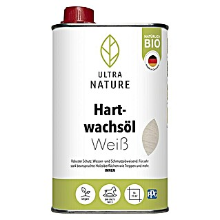 Ultra Nature Hartwachsöl (Weiß, 500 ml)