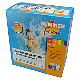 Summer Fun Startset voor zwembaden chemie Standaard (Inhoud: 500 g)