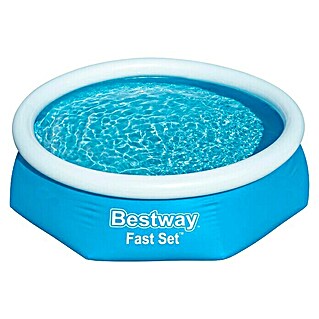 Bestway Zwembadset Fast (Ø x h: 244 x 61 cm, 1.880 l, Blauw)