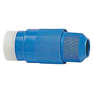Conector de enchufe (Azul, Resistente a los rayos UV)