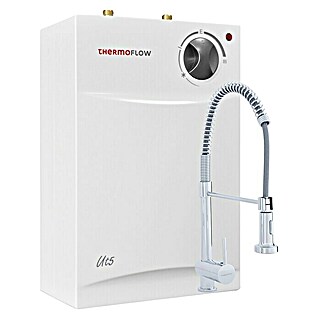 Thermoflow Untertischspeicher UT 5 mit Armatur Ovalis Pro (5 l, 2.000 W, Temperaturbereich: Bis 75 °C)