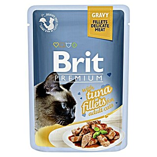 Brit Premium Comida húmeda para gatos (85 g, Atún)