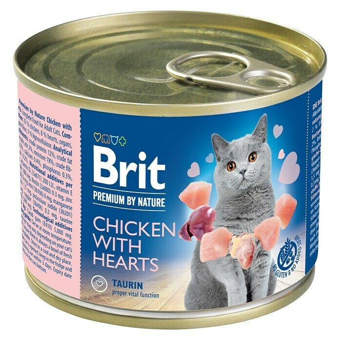 Brit Premium Comida húmeda para gatos 