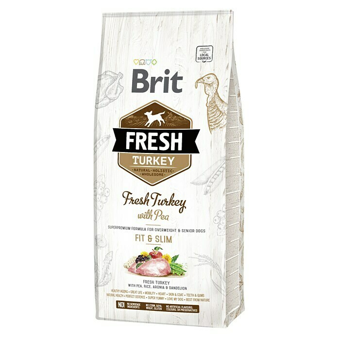 Brit Fresh Pienso seco para perros Fit & Slim 
