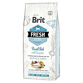 Brit Fresh Pienso seco para perros Muscles & Joints (12 kg, Pescado y calabaza)