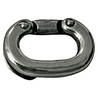 Eslabón de cadena (Acero inoxidable, Diámetro: 8 mm)