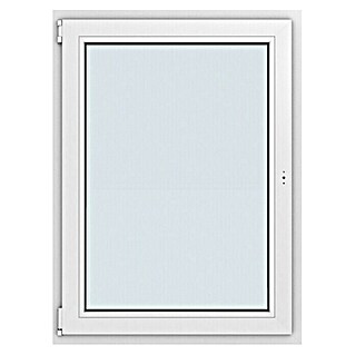 Solid Elements Kunststofffenster Basic (B x H: 90 x 120 cm, DIN Anschlag: Links, Weiß)