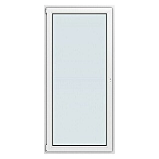 Solid Elements Balkontür Basic (100 x 210 cm, DIN Anschlag: Links, Weiß)