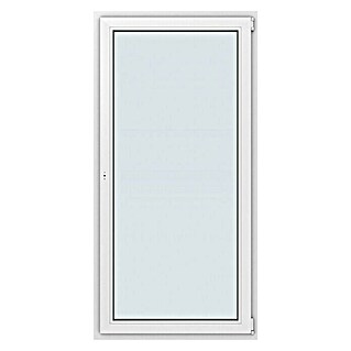 Solid Elements Balkontür Basic (100 x 200 cm, DIN Anschlag: Rechts, Weiß)