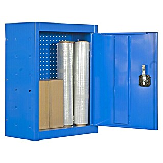 Simonrack Armario para herramientas Cabinet (L x An x Al: 27,5 x 90 x 67,5 cm, Capacidad de carga: 75 kg/balda, Azul)