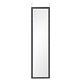 Ogledalo s okvirom Bea (Š x V: 30 x 120 cm, Crna boja)