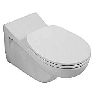 Villeroy & Boch O.novo Wand-WC für Kombination (Mit Spülrand, Ohne Spezialglasur, Spülform: Tief, WC Abgang: Waagerecht, Weiß)