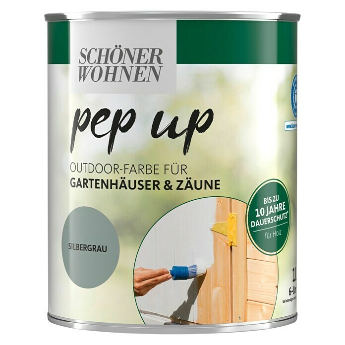 SCHÖNER WOHNEN-Farbe Pep up Outdoor-Farbe für Gartenhäuser & Zäune 