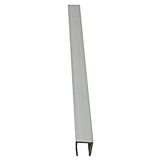 Sichtschutz-Abdeck-U-Profil (Silber, 150 cm)