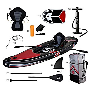 Kayak P4F (L x An: 305 x 98 cm, Carga útil: 140 kg, Apto para: 1 persona)