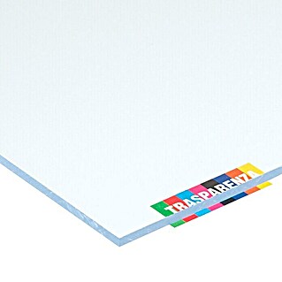 Vetronova Placa de poliestireno para exterior (100 cm x 100 cm x 4 mm, Poliestireno, Transparente)
