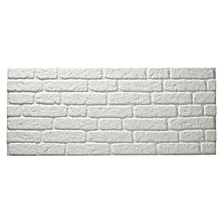 Revestimiento de pared Loft (120 x 50, Blanco)