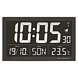 Reloj despertador (Negro, 36,8 x 23 cm)