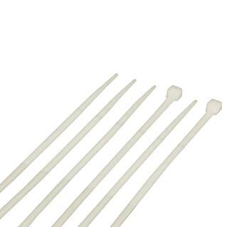 Bridas para cables (Blanco, L x An: 200 x 3,5 mm, 50 uds.)