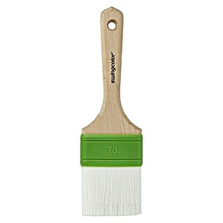 swingcolor Premium Abbeiz-Flachpinsel (Breite Borsten: 70 mm, Nylonfasern, Naturholz)