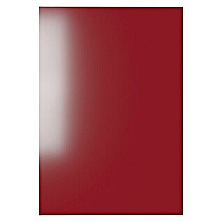 Top Elba Frontal mueble cocina (An x Al: 59,7 x 34,8 cm, Rojo brillo)