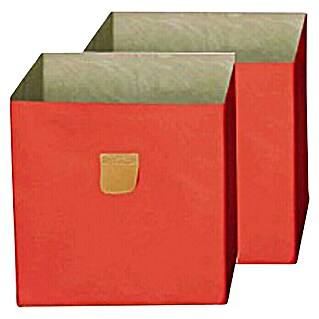 Phönix Aufbewahrungsbox Stor It (L x B x H: 34 x 34 x 34 cm, Polyester-Canvas, Orange)