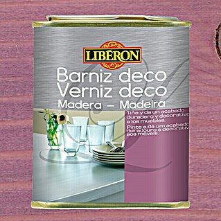 Libéron Barniz para madera Bloom (Berenjena, 250 ml, Satinado)