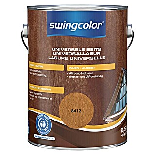 swingcolor Universele beits (Teak, 2,5 l, Zijdeglans)